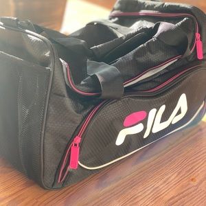 Fila Gym Bag - pink / black